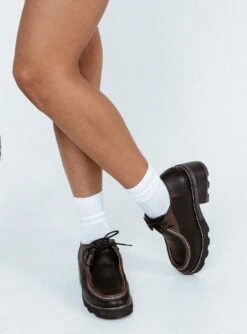 Princess Polly Mackenzie Flat Black