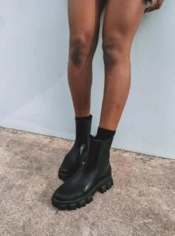 Princess Polly Lindsey Boot Black