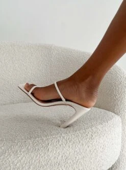 Princess Polly Constantine Heels Bone