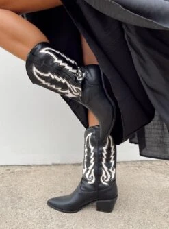 Billini Norva Boots Black / Bone -Best Shoes Shop 0 85cd6123 0be1 4799 ba10 c2527608d749