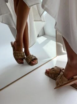 Princess Polly Buxton Sandals Beige