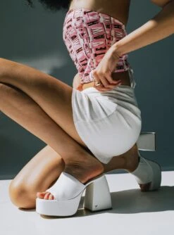 Windsor Smith Highrise Platform Heel White -Best Shoes Shop 0 b76dfb86 7d86 46a0 9935 e7643daae117