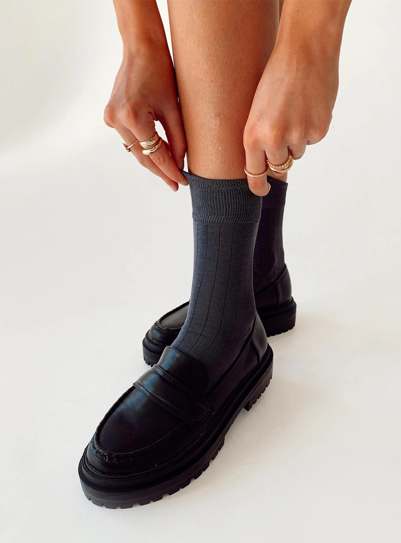 Princess Polly Bellevue Loafer Black 3 Princess Polly Bellevue Loafer Black