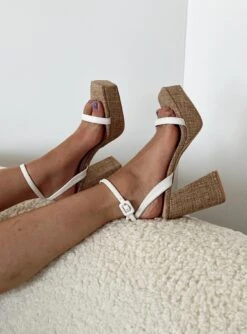 Princess Polly Oasis Heels White -Best Shoes Shop 0 c5ef5786 6ca2 41d3 bd8a 0a0bbcb32f6d