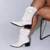 Princess Polly Carinne Boots White -Best Shoes Shop 0 fcbe1cca c51e 412b af72 a1c8ddfcdf49
