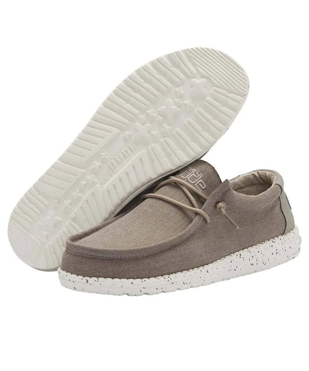 Hey Dude Men's Sepia Brown Wally Shoe 3 Hey Dude Men's Sepia Brown Wally Shoe