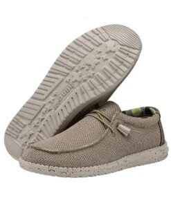 Hey Dude Men's Camel Wally Sox Shoe