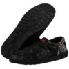 Hey Dude Men's Back In Black Wally Funk Shoe -Best Shoes Shop 110414694 a 1