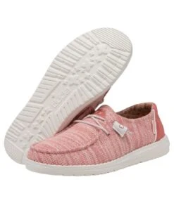 Hey Dude Women's Coral Pearl Wendy Stretch Shoe