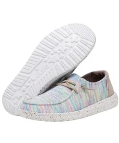 Hey Dude Women's Aurora White Wendy Sox Shoe