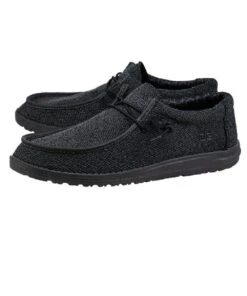 Hey Dude Men's Micro Total Black Wally Sox Shoe -Best Shoes Shop 150204942 b