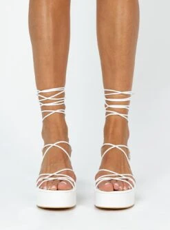 Princess Polly Bonita Heels White -Best Shoes Shop 1 06670951 6a89 4413 ac89 d8b37ca0821c