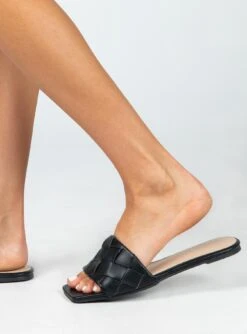 Princess Polly Sicily Flats Black -Best Shoes Shop 1 44710a85 f7d2 476c bc6d de4eae305c0b