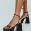 Windsor Smith Heaven Platform Heel Black -Best Shoes Shop 1 66dc9434 5837 4c29 a4a8 7f1344868827