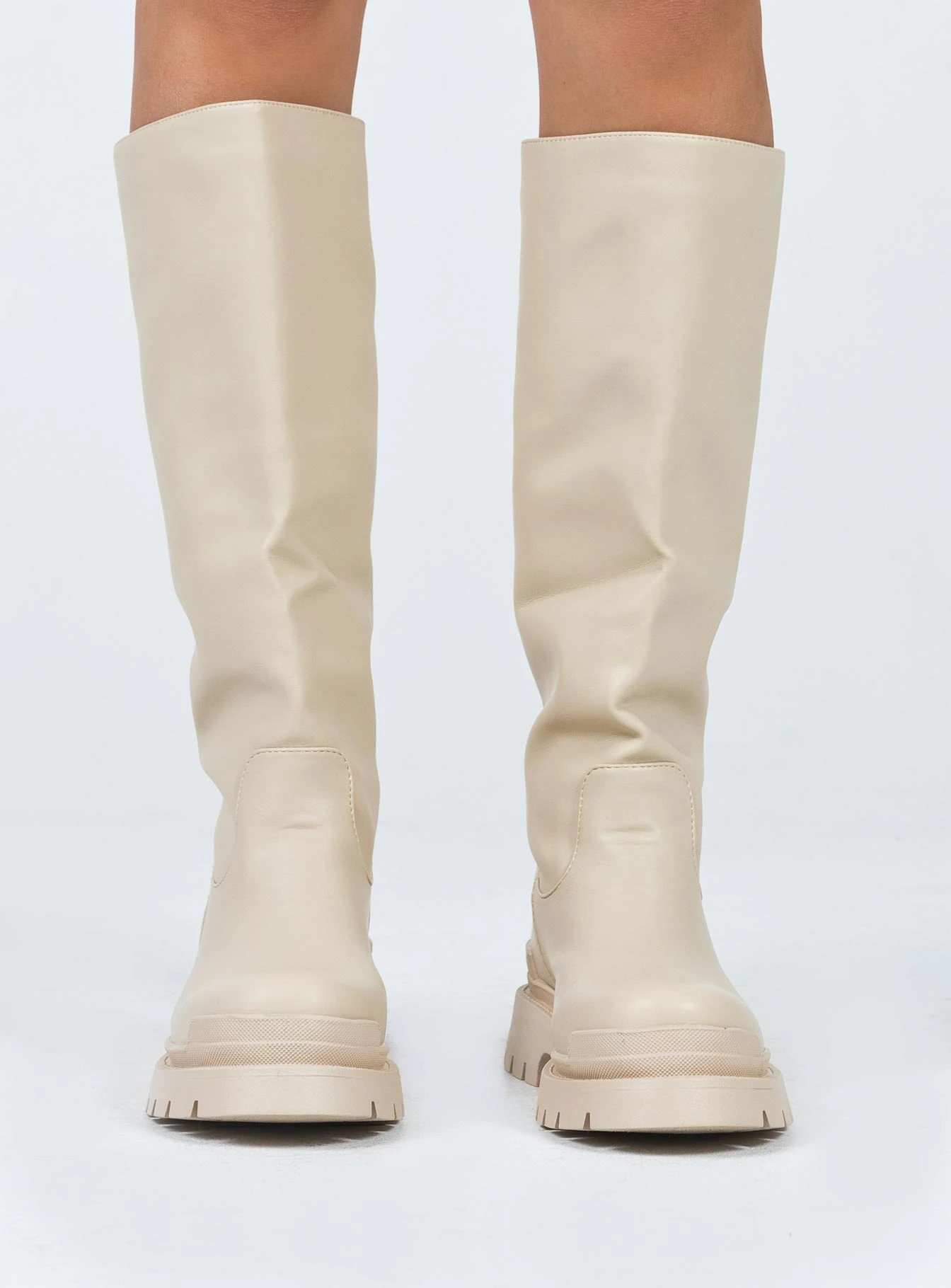 Princess Polly Willink Boots Ecru 4 Princess Polly Willink Boots Ecru - Image 2