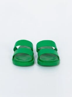 Princess Polly Getaway Slides Green -Best Shoes Shop 1 933a37cc 1ec5 4c81 9f10 0e6fad20607b