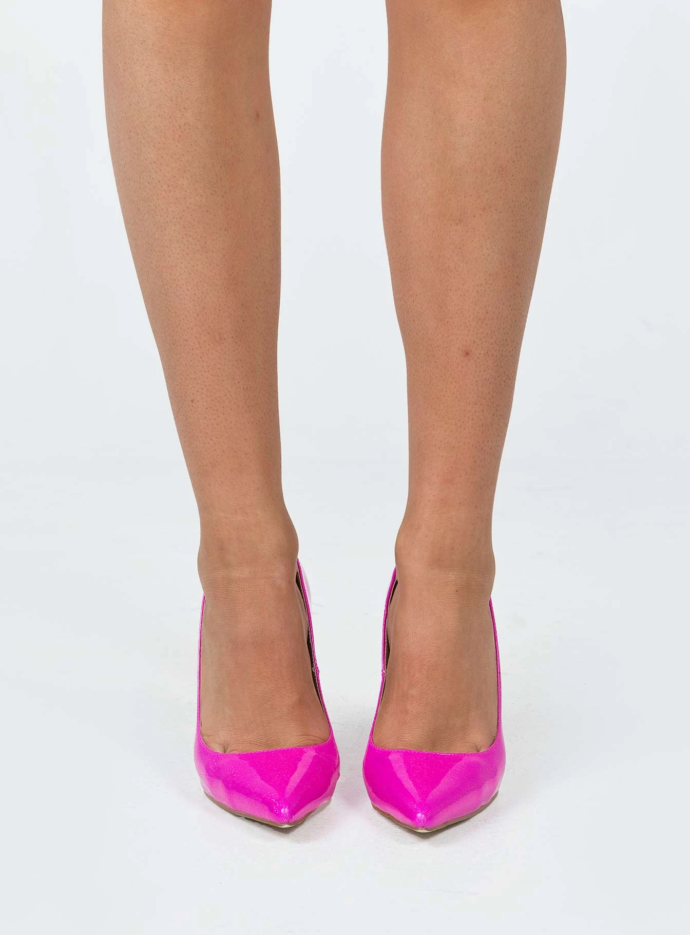 Princess Polly Vella Patent Heels Pink 4 Princess Polly Vella Patent Heels Pink - Image 2