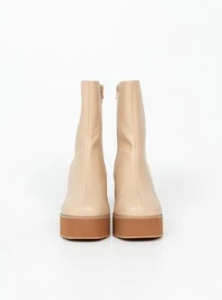 Princess Polly Stillwater Platform Boots Beige -Best Shoes Shop 1 ebaa96cb e2a2 433a ab16 140df75b1398