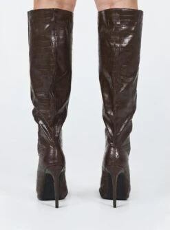 Princess Polly Leighton Boots Brown 9 Princess Polly Leighton Boots Brown -Best Shoes Shop 2O0A4504