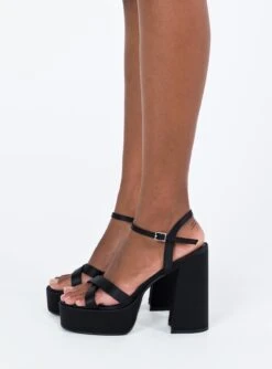 Princess Polly Millard Platform Heels Black -Best Shoes Shop 2 02333b91 592d 436c 9b3d d0f4623b201c