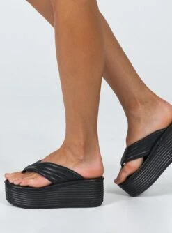 Princess Polly Lola Platform Sandals Black -Best Shoes Shop 2 03a3ff39 acd6 46dd 873f c3d55336fc62