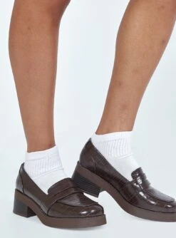 Princess Polly Walk On By Flats Brown -Best Shoes Shop 2 073327e2 ac17 439b b8c8 88d853bf971f