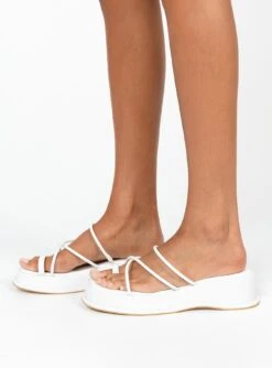 Safin Sandals White -Best Shoes Shop 2 09052490 c28f 4a25 b4df db28bdd2b974