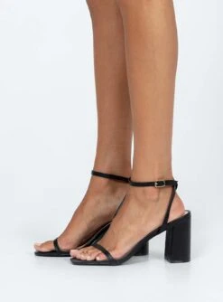 Princess Polly Nightfall Ankle Strap Block Heels Matte Black -Best Shoes Shop 2 0c1cb404 0bdd 4c78 b8d4 61f6d903a95b
