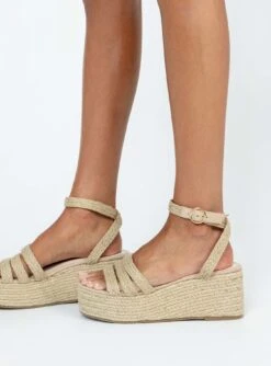 Princess Polly Tavo Espadrille Platform Sandals Natural -Best Shoes Shop 2 26a2e582 137f 4757 8ece 2e34d0cba72a