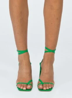 Princess Polly Odell Heels Green -Best Shoes Shop 2 2e8816cd f4c6 4206 b670 56755322cac6