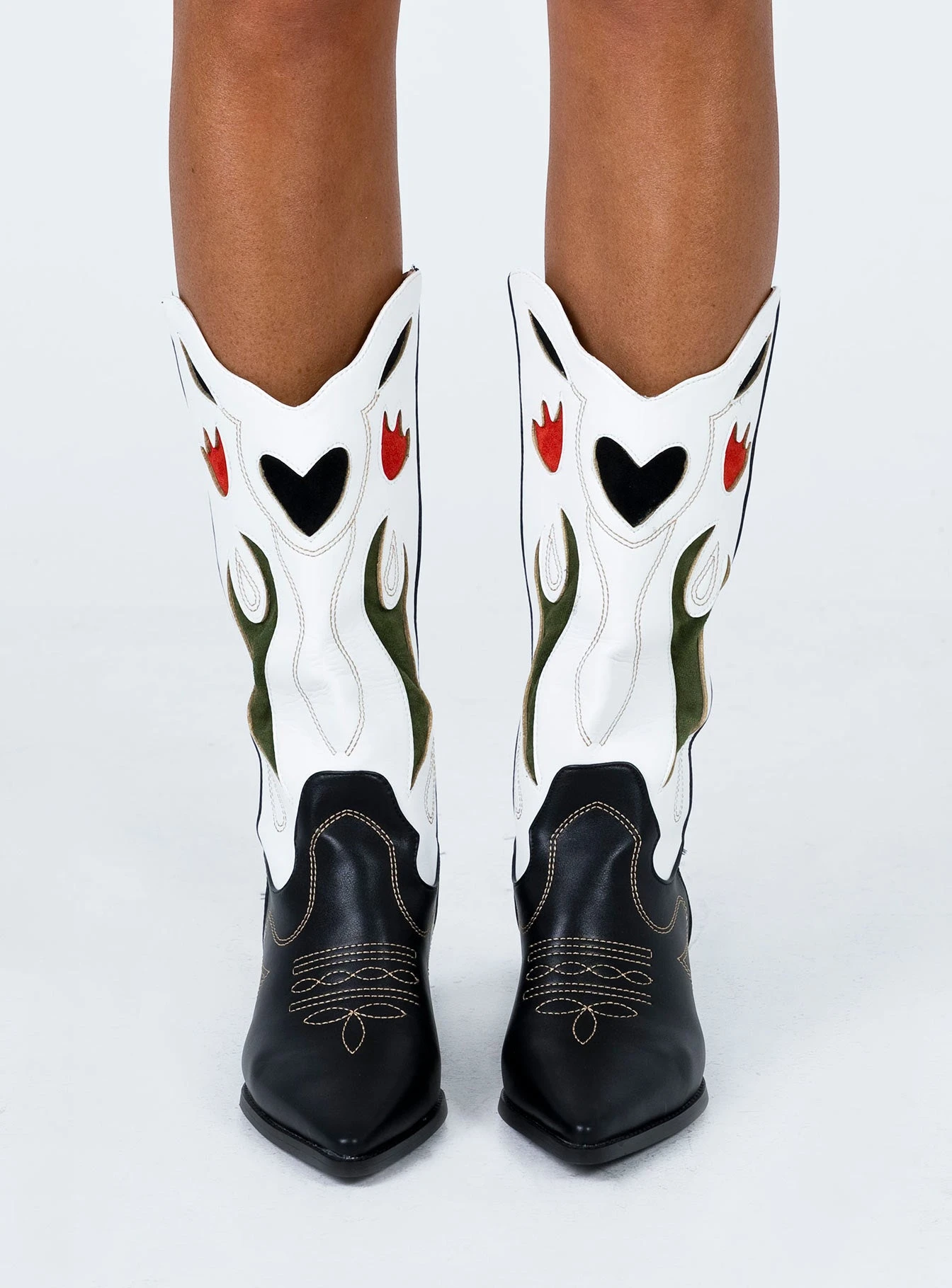 Princess Polly Rosewood Boots Black 4 Princess Polly Rosewood Boots Black - Image 2