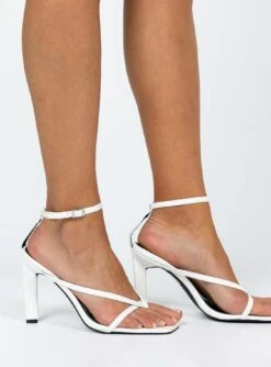 Princess Polly Inkwell Heels White -Best Shoes Shop 2 3df4a9e8 9fc7 4a30 8994 b5b37afaa934
