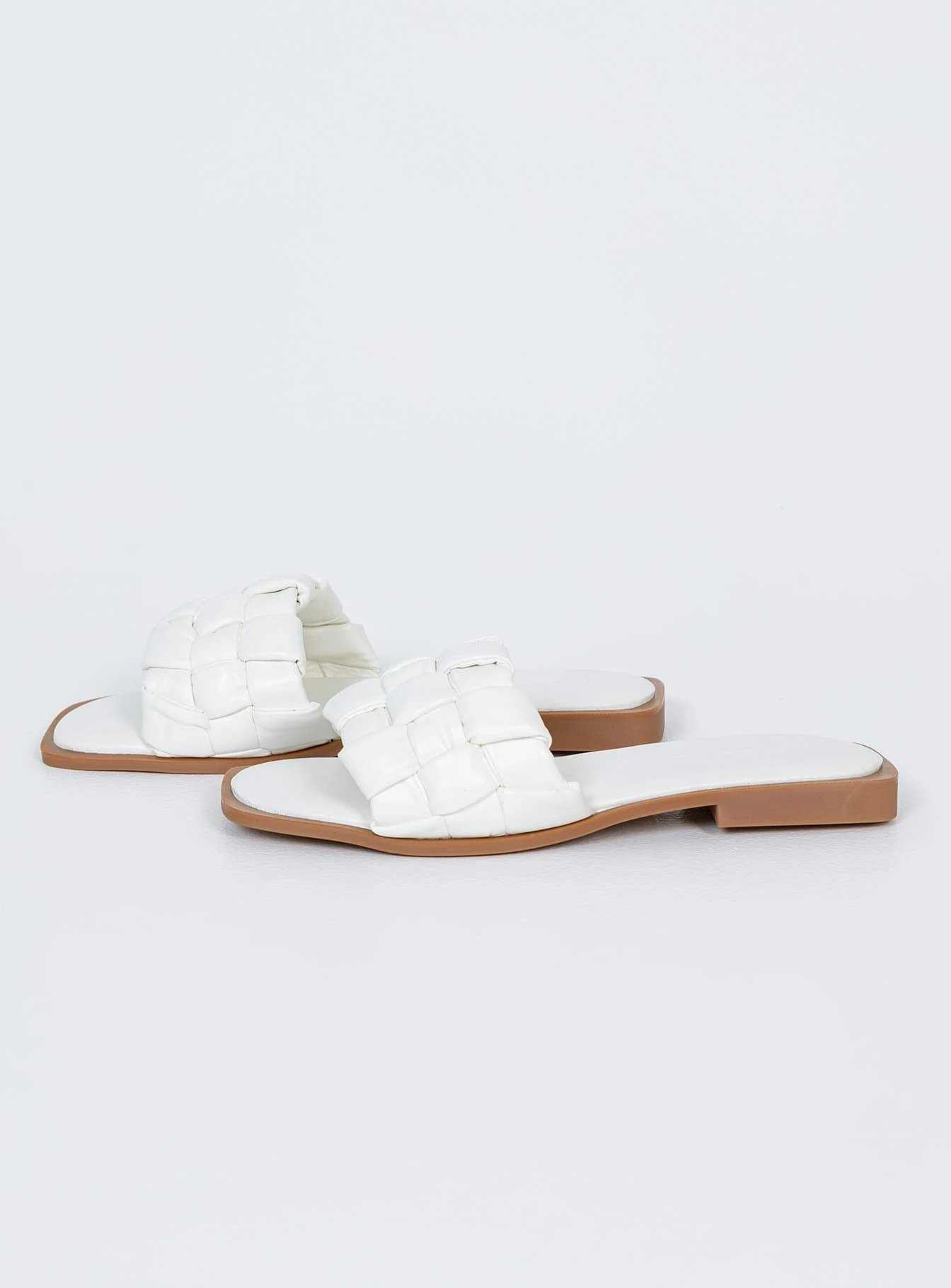Princess Polly Buxton Sandals White 5 Princess Polly Buxton Sandals White - Image 3