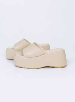 Zimmer Platform Sandals Cream -Best Shoes Shop 2 45559110 00c5 446d 8d6f ee1b20d80160