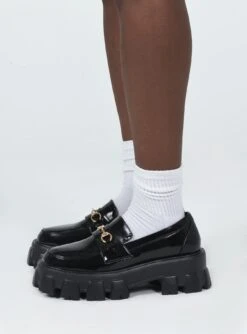 Penny Lane Loafer Black High Shine -Best Shoes Shop 2 63d683fe 7871 454d 82c5 77101cd18b3c