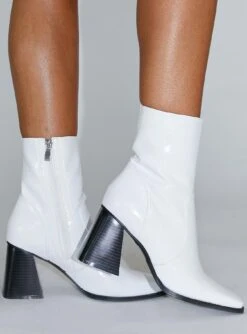 Princess Polly Michelle Boot White -Best Shoes Shop 2 765add06 a511 4460 979d a76c9b4a0f05