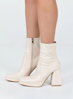 Princess Polly Eastern Boots Beige Croc -Best Shoes Shop 2 77413ca8 c356 456a afbe 0f9d08cdcebb