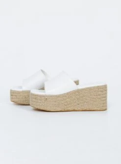 Arton Espadrille Platform Sandals White -Best Shoes Shop 2 7f8aab74 9a1f 4f5e 872f eed428ffc828