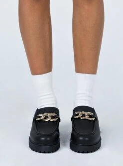 Princess Polly Lexington Loafers Black -Best Shoes Shop 2 91df0f26 4d99 493c 97dd 5d028e5f0336