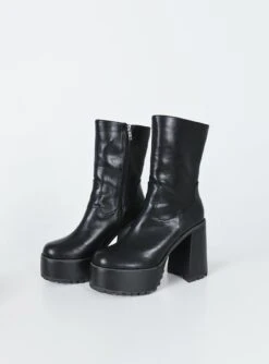 Princess Polly Garbo Boots Black -Best Shoes Shop 2 9be9a264 6f7a 46f3 aeff 563ead16aca9