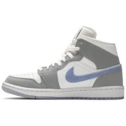 NIKE WMNS AIR JORDAN 1 MID 'WOLF GREY' -Best Shoes Shop 2 9e867c8c f821 4bf6 b945 5e3d21d8ea4e