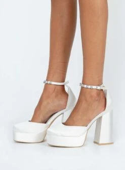 Princess Polly Solis Platform Ankle Strap Heels White 9 Princess Polly Solis Platform Ankle Strap Heels White -Best Shoes Shop 2 aa2df306 9c6b 4886 97bc f416f678ae0f