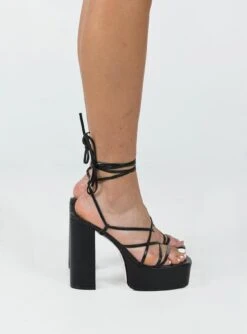 Princess Polly Amato Platform Heels Black -Best Shoes Shop 2 b058eb8f 171f 46c1 a418 a0d85a8d9cfa