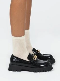 Princess Polly Lucille Loafer Patent Black 8 Princess Polly Lucille Loafer Patent Black -Best Shoes Shop 2 be597de8 007e 41e9 8c87 eda5856cf51e