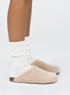 Princess Polly Arline Slide On Flats Beige -Best Shoes Shop 2 c10cee6b e542 4f29 b6a2 4b7dc8721992