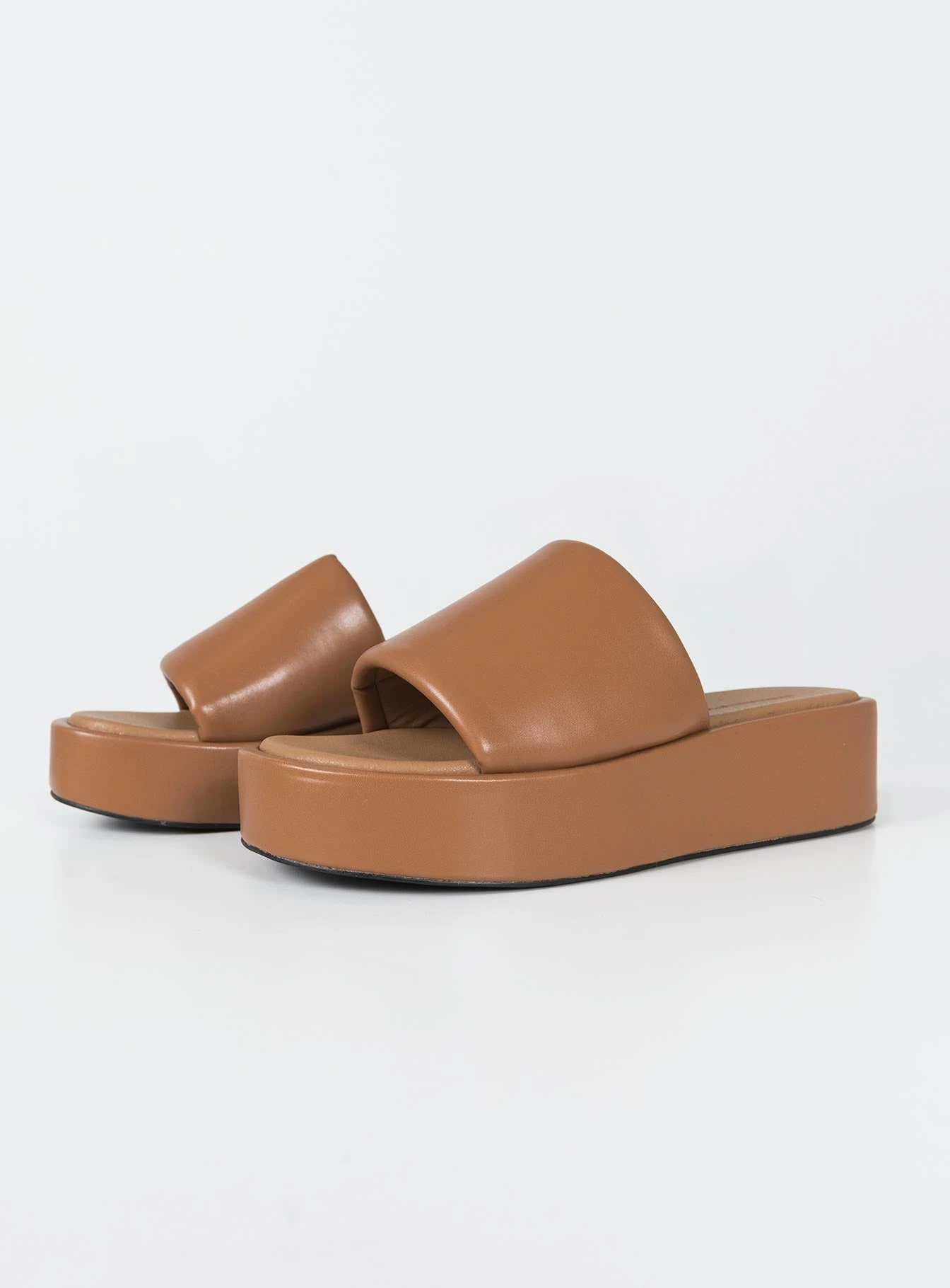 Princess Polly Satya Platform Sandals Latte 5 Princess Polly Satya Platform Sandals Latte - Image 3