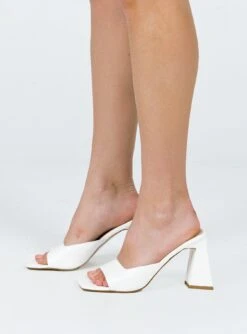 Princess Polly Selva Heels White -Best Shoes Shop 2 d77fc8e1 ea02 4c75 8552 96f9e7e7c63e