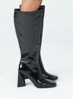 Princess Polly Allegiance Boots Black -Best Shoes Shop 2 db32b4b8 475b 46a3 8722 798c9c9827d8