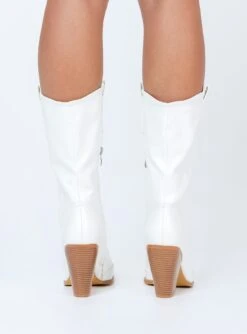 Princess Polly Nomi Boots White -Best Shoes Shop 3 060bca15 5142 42ff 95c5 19631c1e17ef