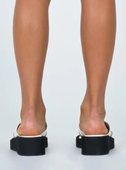 Princess Polly Remi Sandal White -Best Shoes Shop 3 161766bc 8c00 49b8 9457 645067472f48